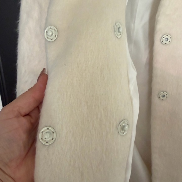 Topshop Elegant Cream Teddy Jacket - Picture 6 of 9